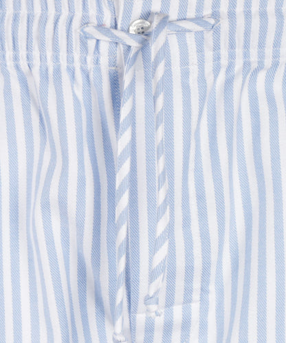 Pyjama | White Light Blue stripe