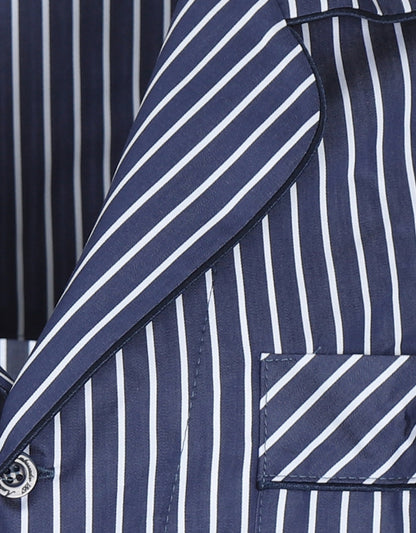 Pyjama | Navy White stripe