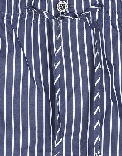 Pyjama | Navy White stripe