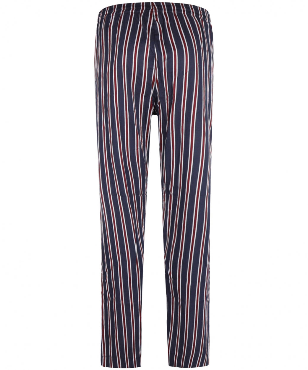 Pyjama | Navy Burgundy/White stripe