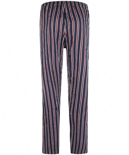 Pyjama | Navy Burgundy/White stripe
