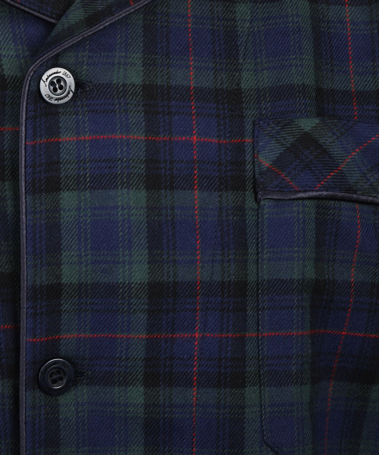 Luxury Cotton Pyjama Set | Blue