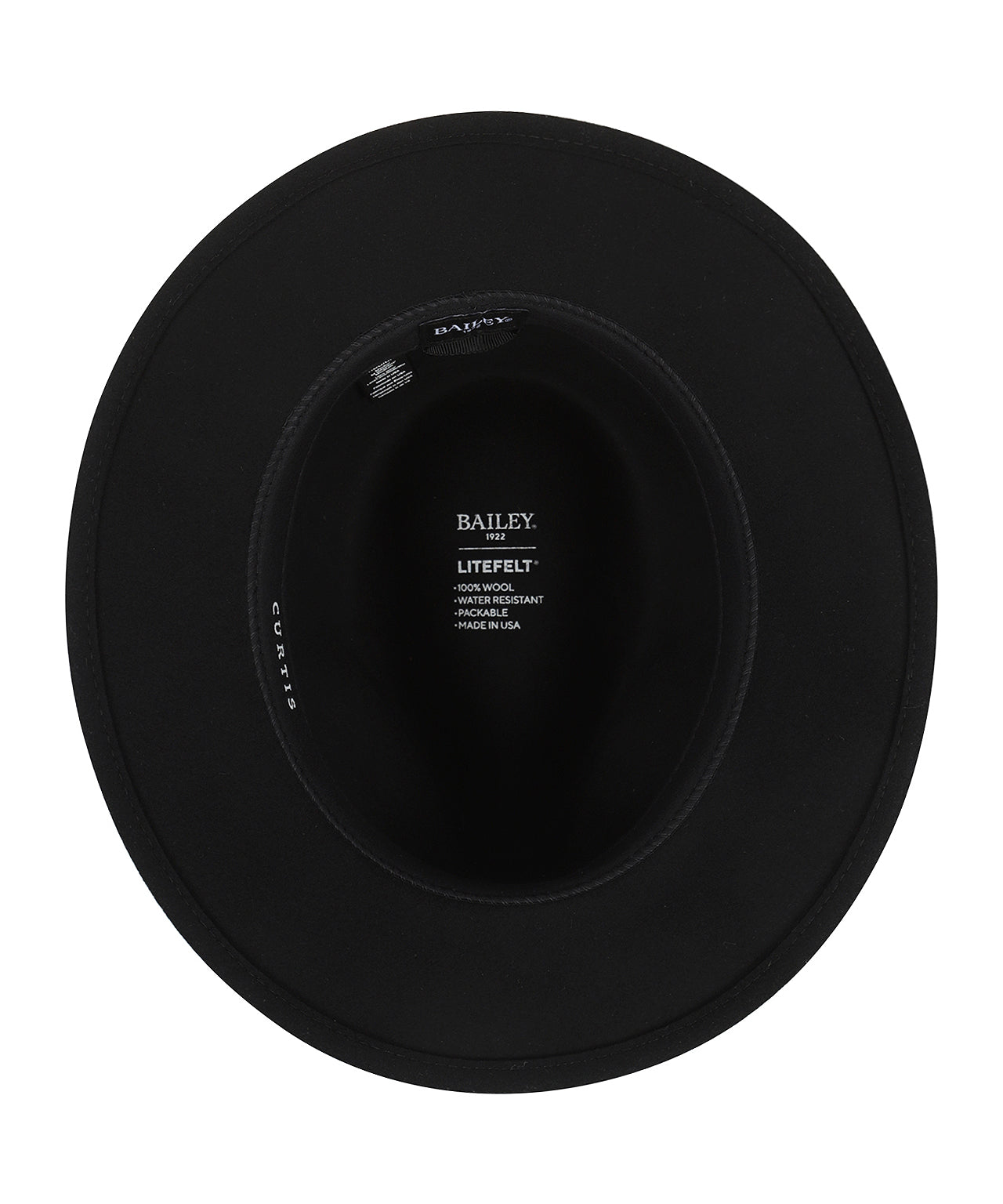 Bailey Hat Curtis | Black