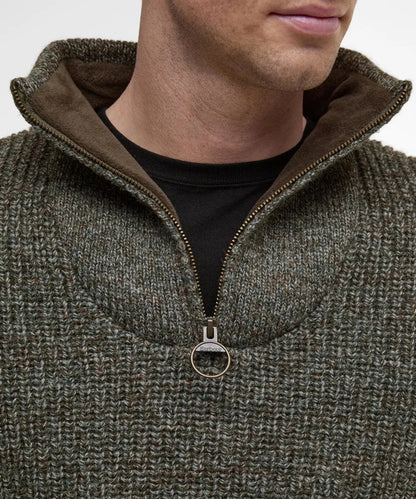 Pull New Tyne Half Zip | Derby Tweed