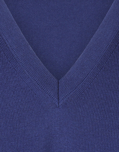 Maerz Pullunder Merinowolle | Blau