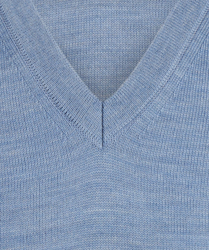 Maerz Pullunder Merinowolle | Blau