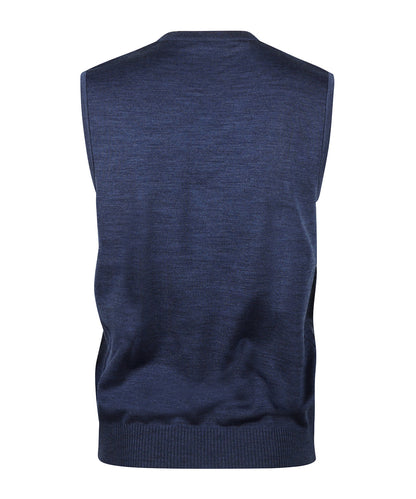 Maerz Pullunder Merinowolle | Blau