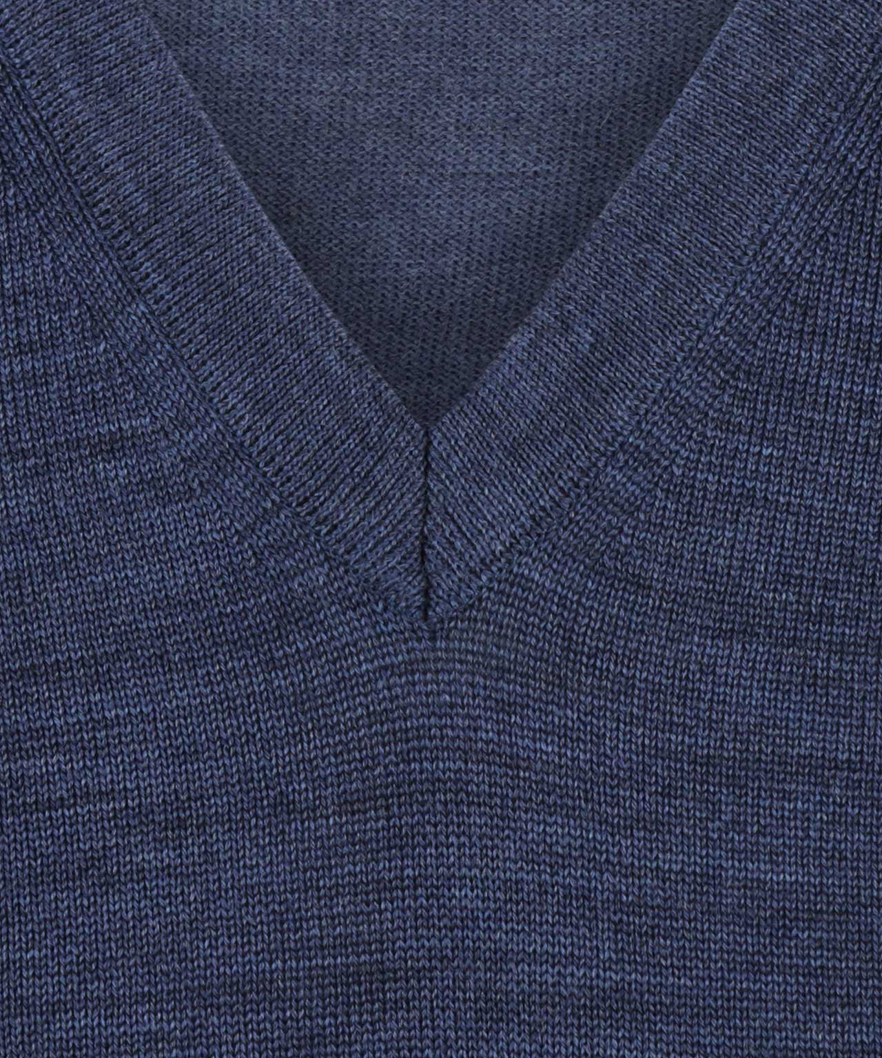 Maerz Pullunder Merinowolle | Blau