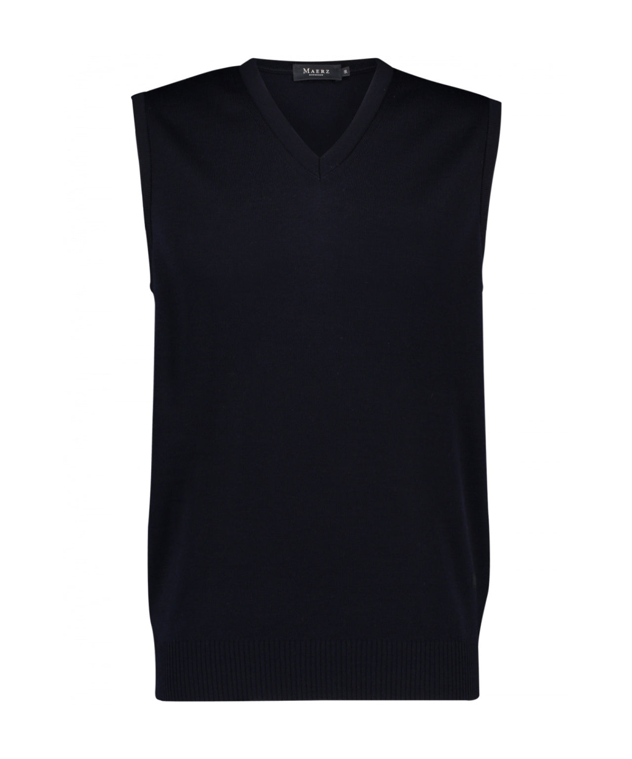 Maerz Slipover Merino Wool | Navy