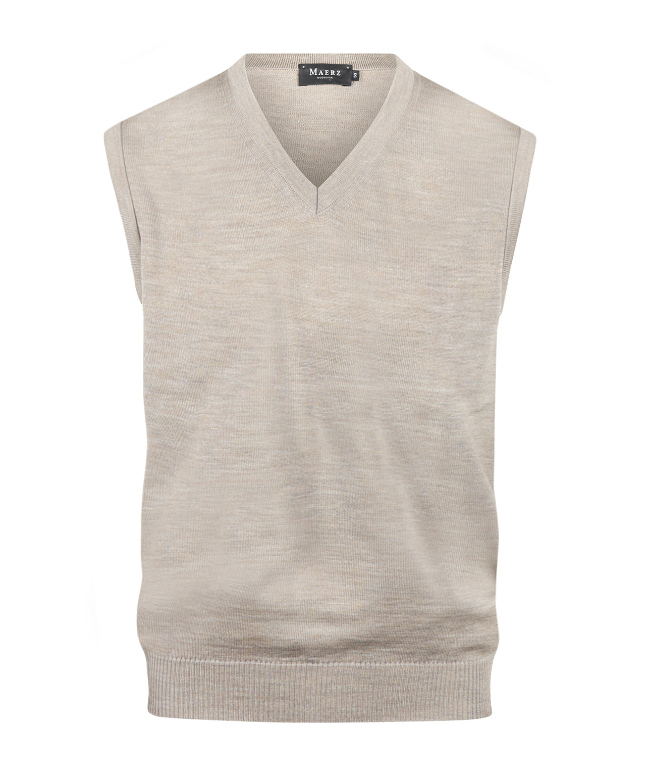 Maerz Slipover Merino Wool | Brown
