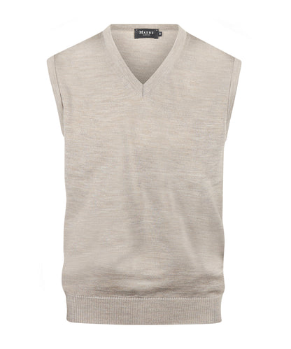 Maerz Slipover Merino Wool | Brown