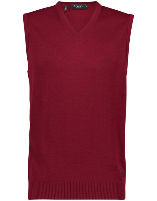 Slipover klassiek Merino wol | Bordeaux