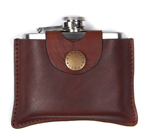 Barbour Hinged Hipflask | Bruin