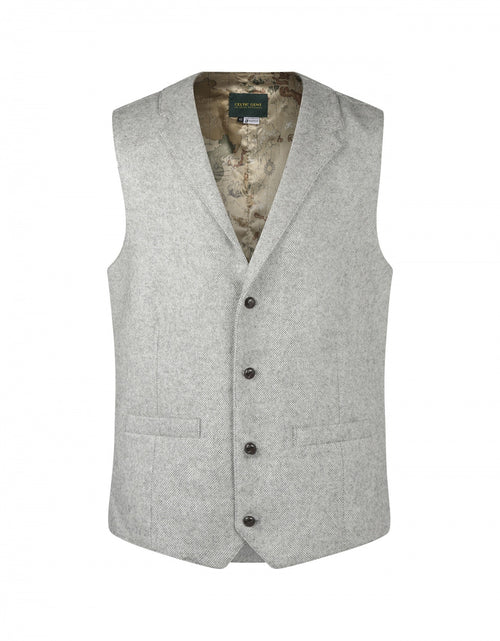 Tweed Gilet | Grijs
