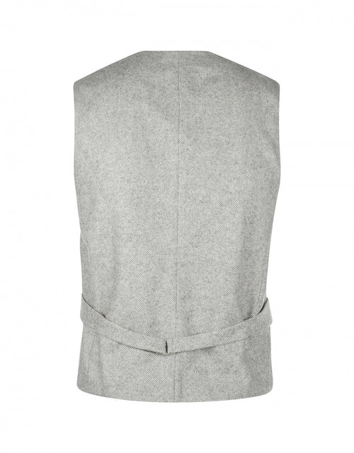 Tweed Gilet | Grijs
