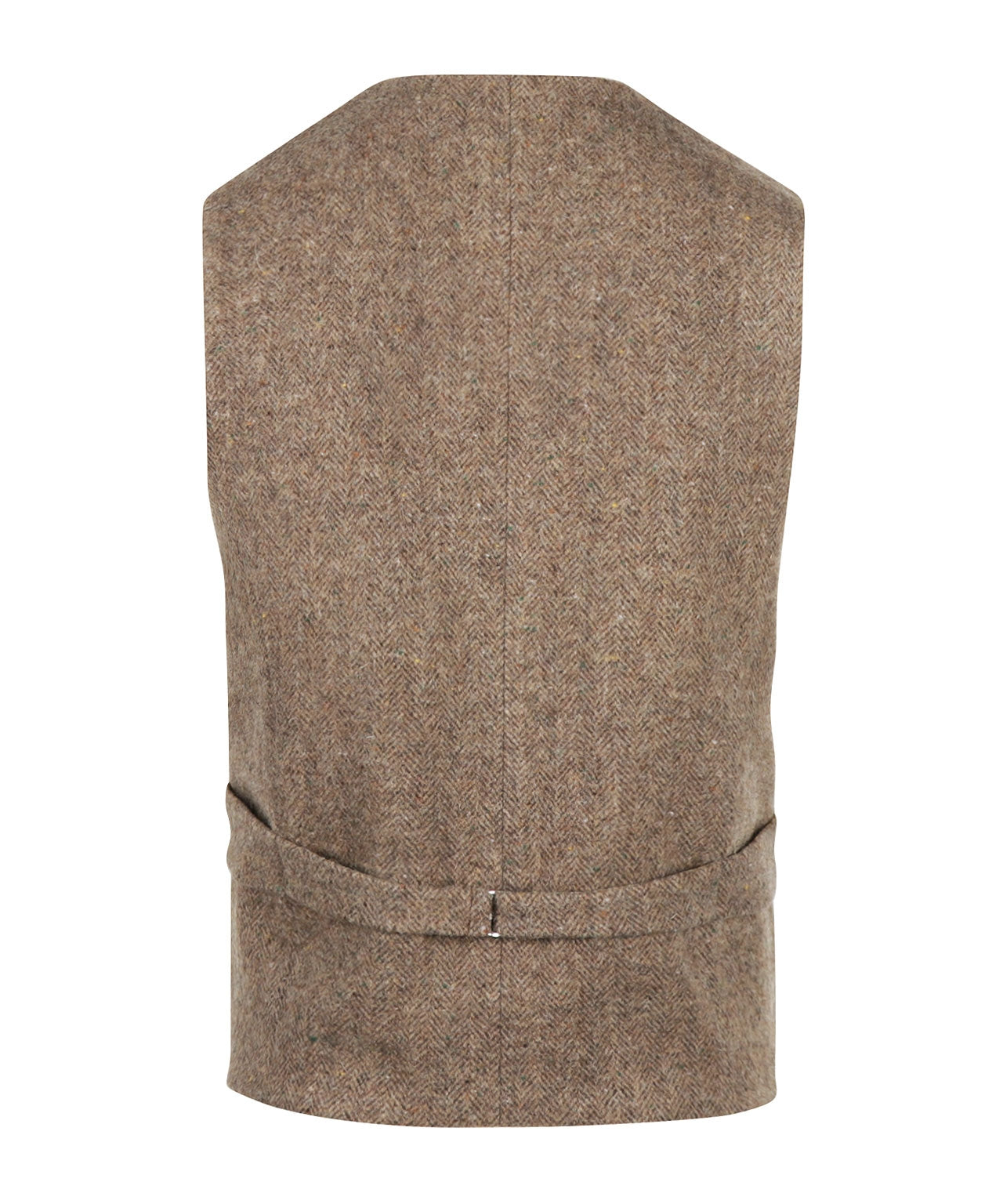 Irish Tweed Gilet | Brown