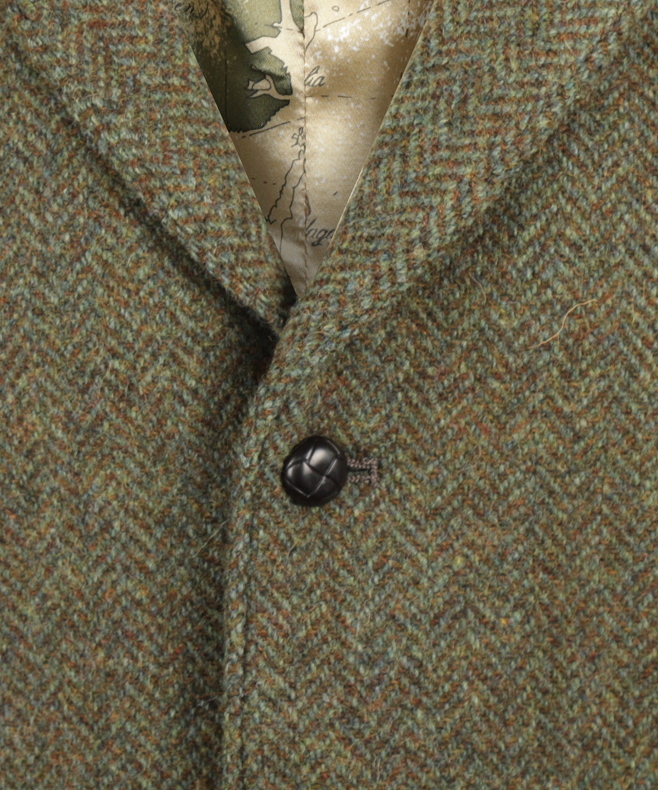 Irische Tweedweste | Grün