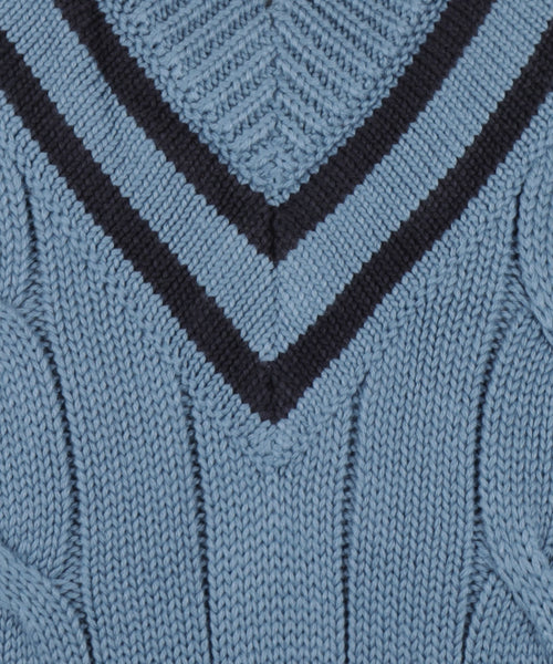 Cricket Slipover katoen | Blauw