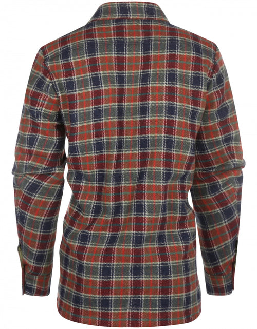 Overshirt tweed | Rood