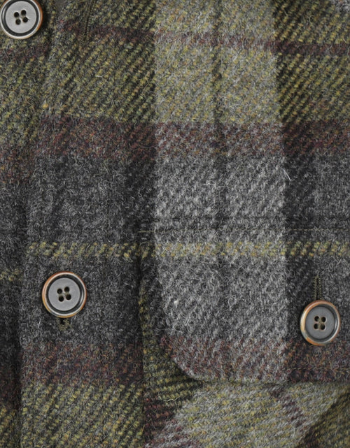 Overshirt tweed | Groen