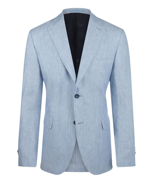 Linen blazer | Blue
