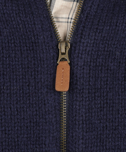 Rits Vest Calder | Blauw