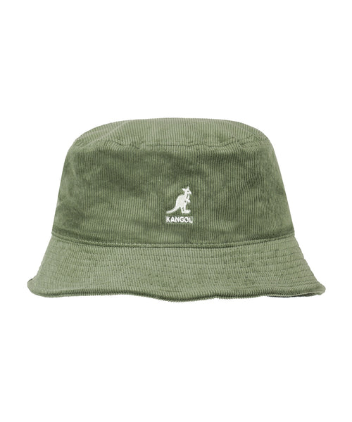 Kangol Cord Bucket | Groen