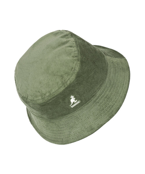 Kangol Cord Bucket | Groen