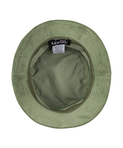 Kangol Cord Bucket | Groen