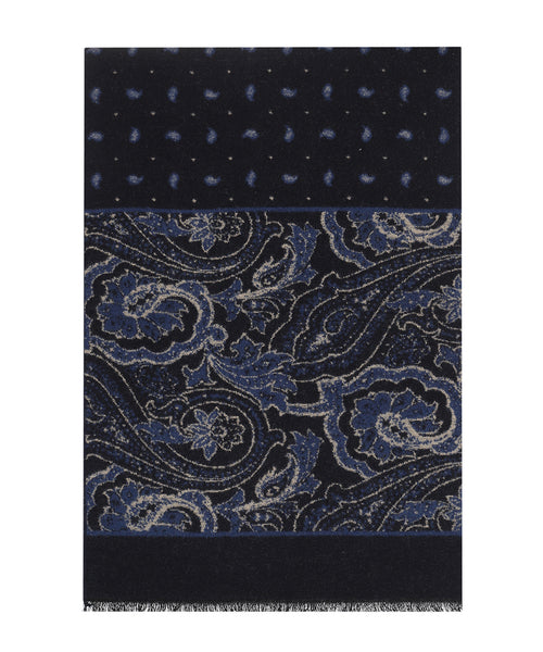 Sjaal Zijden | Blauw