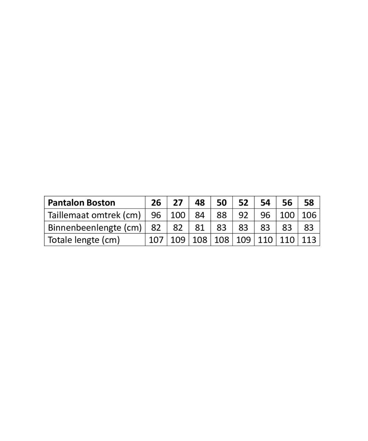 Pantalon Boston | Donker Groen