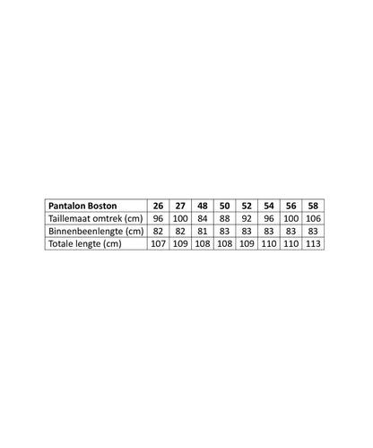 Pantalon Boston | Wit