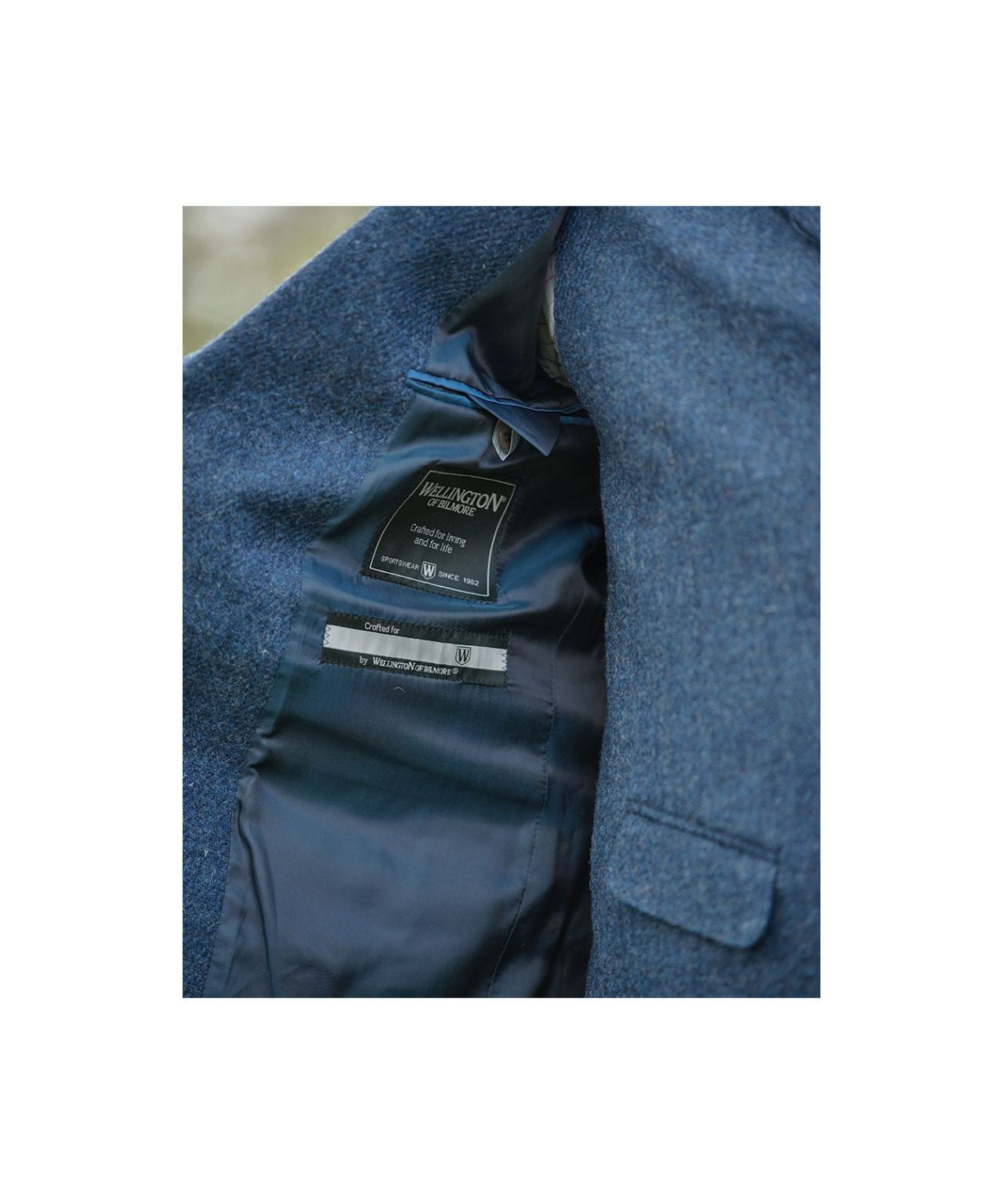 Colbert Harris Tweed | Blauw melange