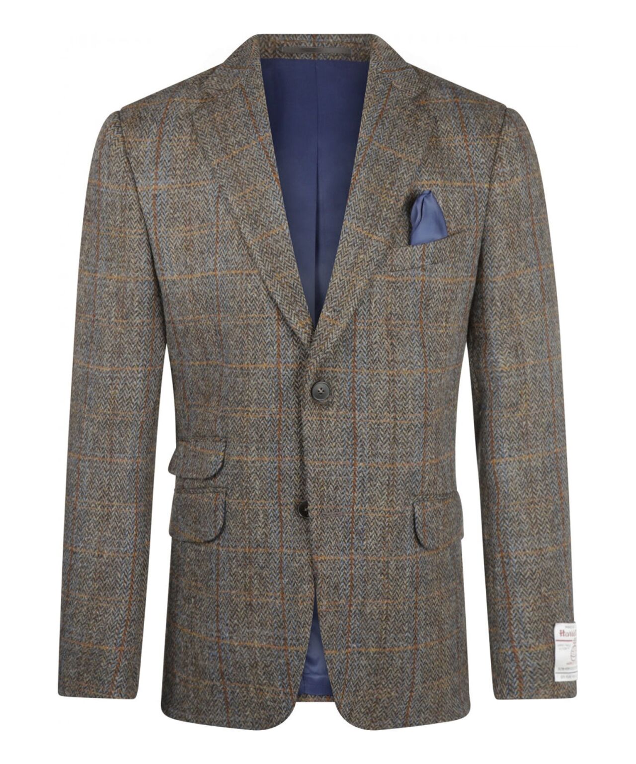 Colbert Harris Tweed | Groen melange ruit