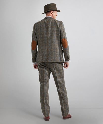 Colbert Harris Tweed | Groen melange ruit