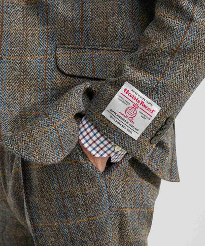 Colbert Harris Tweed | Groen melange ruit