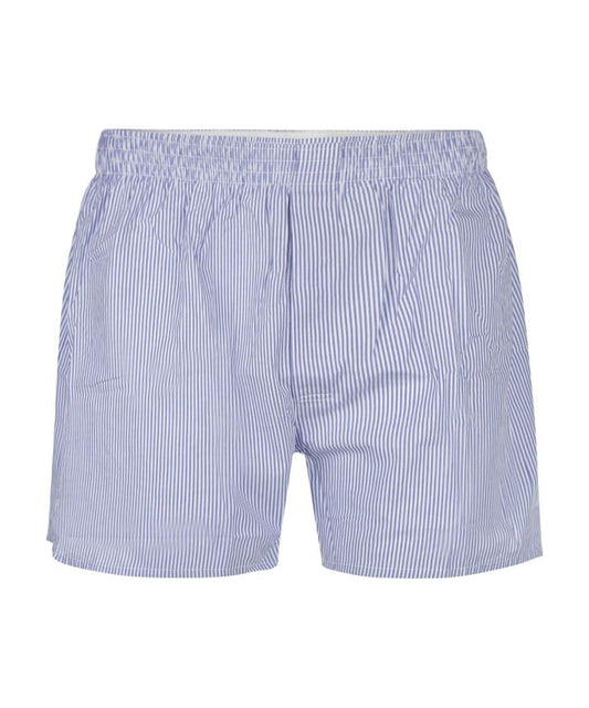 Boxershort katoen | Blauw Streep