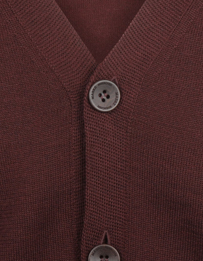 Vest | Roodbruin