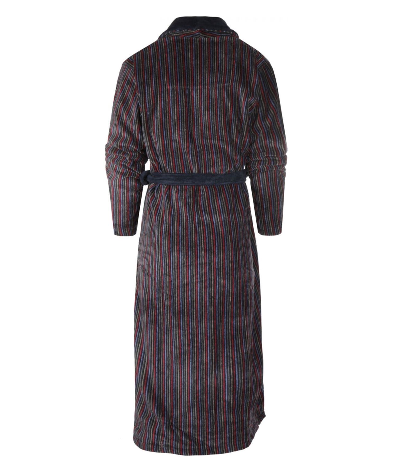 Dressing gown velour | blue
