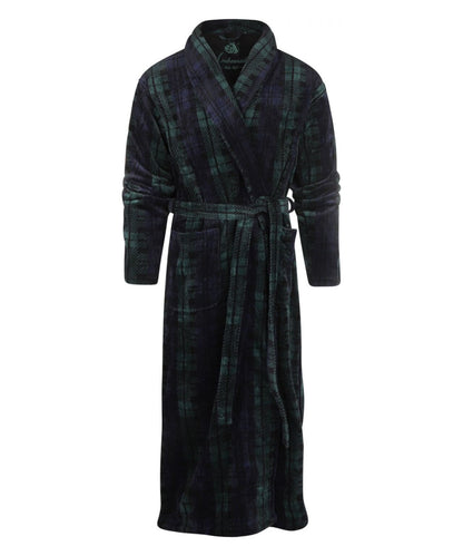 Dressing gown Velour | Blackwatch