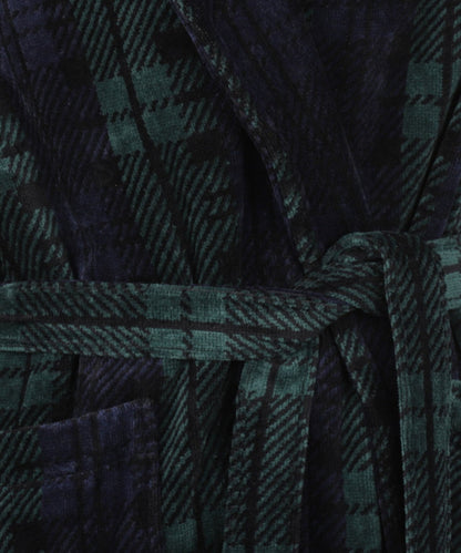 Dressing gown Velour | Blackwatch
