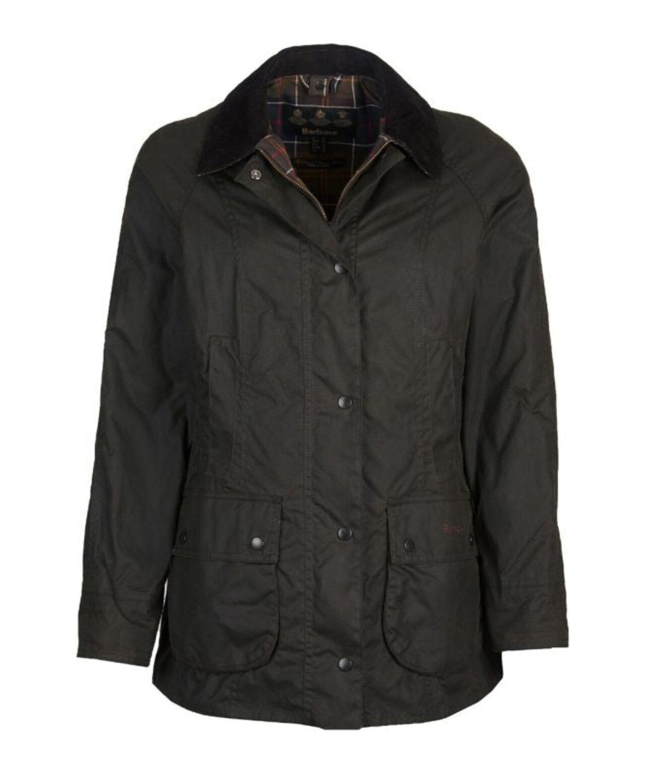 Barbour Classic Beadnell Wax Jacket Women | Olive