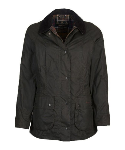 Barbour Classic Beadnell Wax Jacket Women | Olive