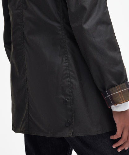 Barbour Classic Beadnell Wax Jacket Women | Olive