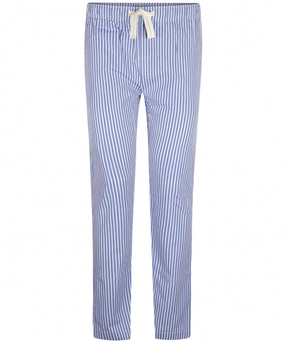 Long cotton pajama pants | Blue