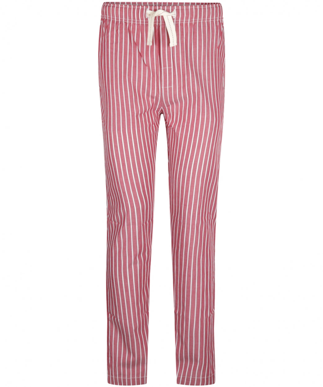Long cotton pajama pants | Red