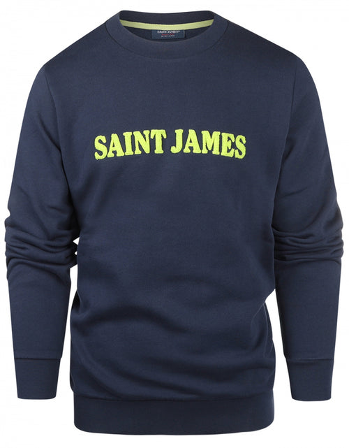 Sweater Solal ronde hals | Navy Blauw