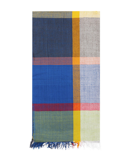 Striped Scarf | Blue