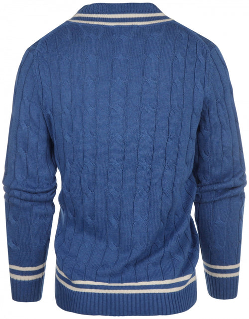 Cricket Pullover v-hals | Blauw