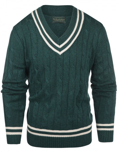 Cricket Pullover v-neck | Green
